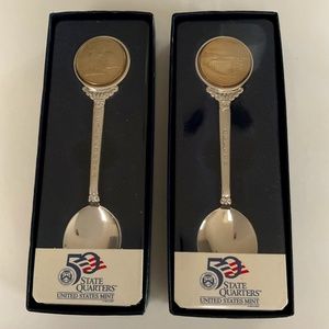 Collectors Spoons - State Quarters. ***NEW- STILL IN BOX*** California & Oregon